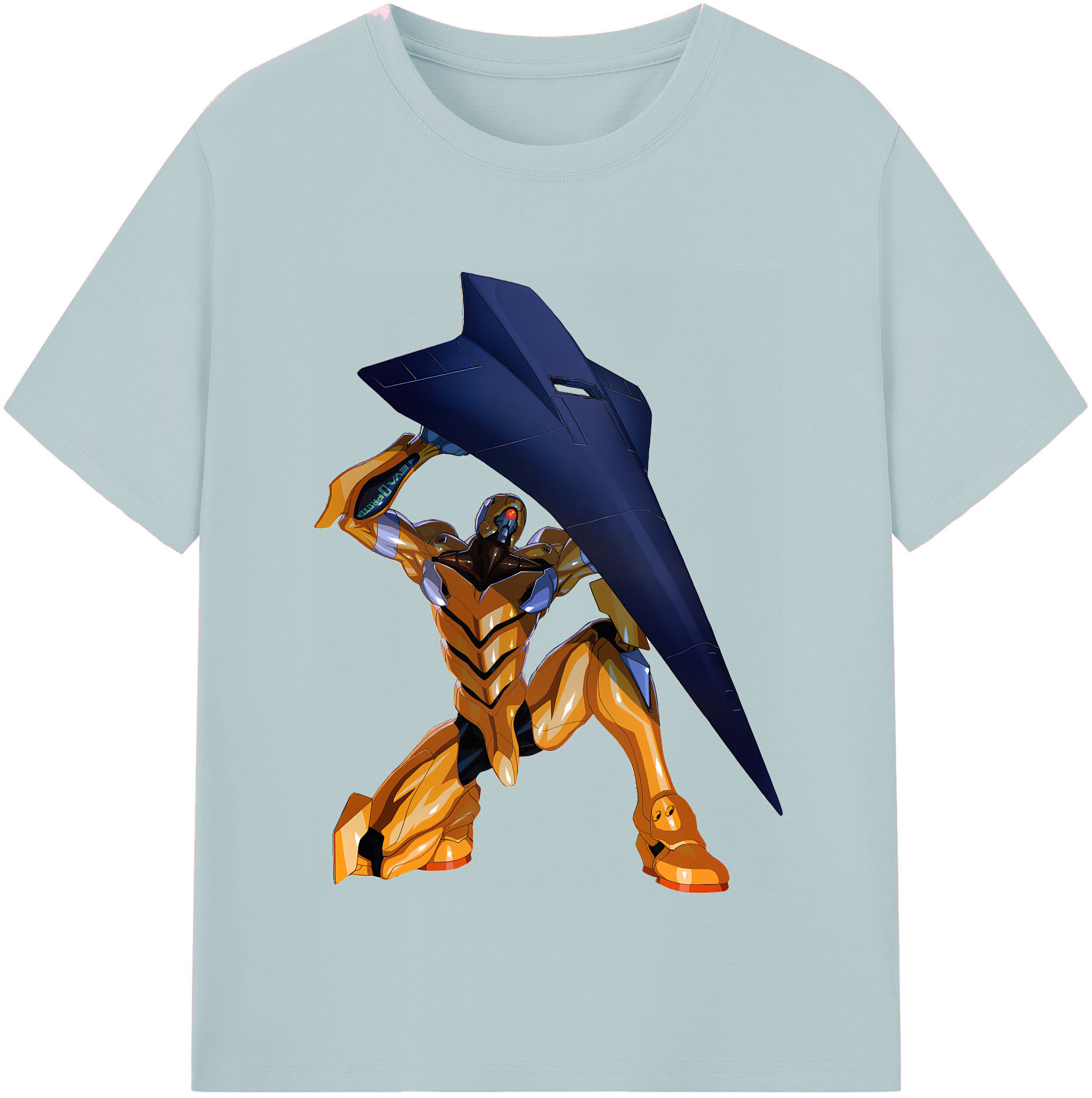 （画像用） EVA 新世紀エヴァンゲリオン 綿100％半袖Tシャツ（フロントプリント）